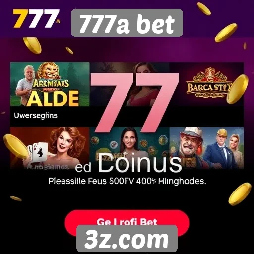Ofertas de bônus disponíveis na plataforma 777a bet