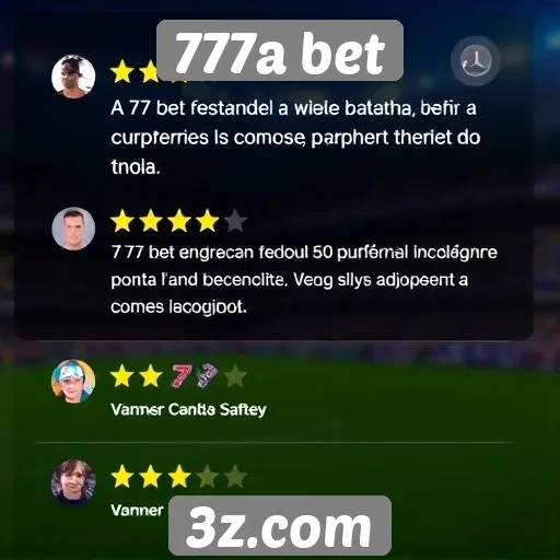 Feedback de usuários sobre o 777a bet