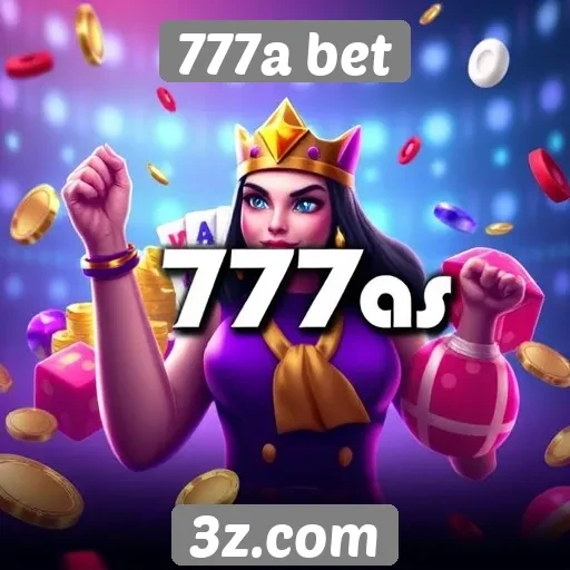 Variedade de jogos disponíveis na 777a bet